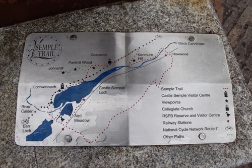 Castle Semple Loch....map interpretaion