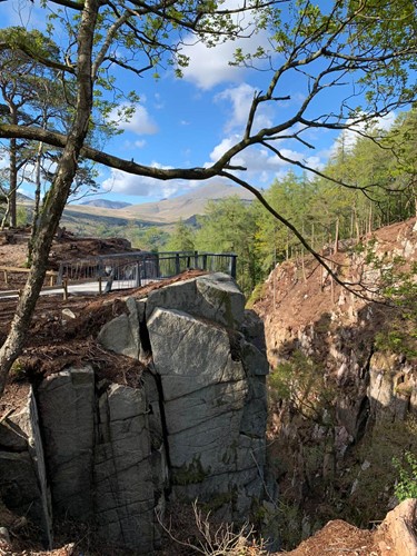Stanley Ghyll Viewing Platform by CB Arts